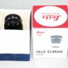 Leica 135/4 Tele-Elmar-M black lens (1966) Made in Germany, Sold with Leica box, Leica hood Ex++