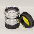 Voigtlander Nokton 50mm f/1.5 Aspherical chrome M mount lens with box,hood & filter Mint- / Free shipping (USA)