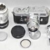 Leica M2-M chrome RARE camera Sold with: Leica 50/2 Summicron Dual Range,Leica 90/2,8 Elmarit-M Ex+ & Leica 135mm lenses/ Nice set /ON HOLD