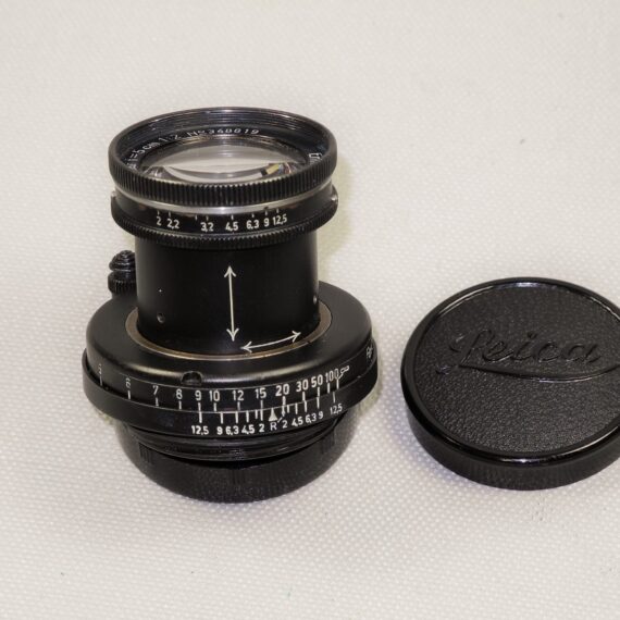 Leica 50/2 Summar Black Chrome Screw-Mount (Circa 1937) with caps & hood Ex++ / Free shipping (USA)