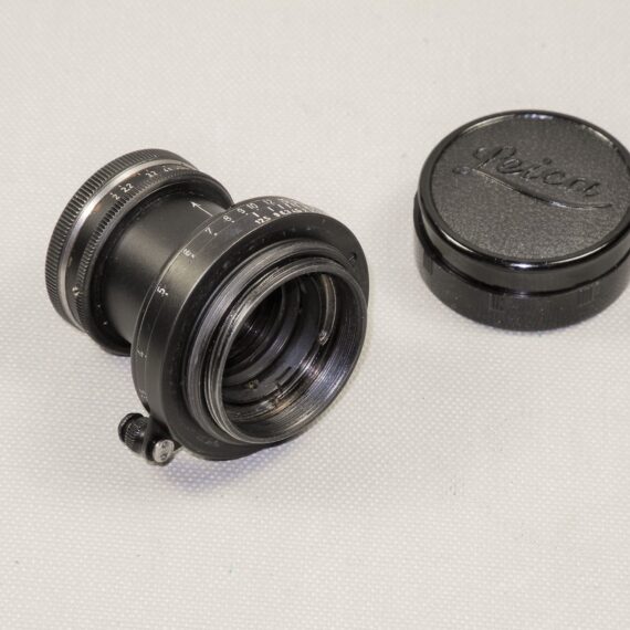 Leica 50/2 Summar Black Chrome Screw-Mount (Circa 1937) with caps & hood Ex++ / Free shipping (USA)