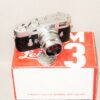 Leica M3 SS ST PV Ernst Leitz Canada chrome M/LN-camera (circa 1960) with Leica 50/1,5 Summarit M E.L.C / Midland Mint- with case and box RARE SET./ SOLD