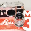 Leica M3 SS ST PV Ernst Leitz Canada chrome M/LN-camera (circa 1960) with Leica 50/1,5 Summarit M E.L.C / Midland Mint- with case and box RARE SET./ SOLD