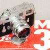 Leica M3 SS ST PV Ernst Leitz Canada chrome M/LN-camera (circa 1960) with Leica 50/1,5 Summarit M E.L.C / Midland Mint- with case and box RARE SET./ SOLD