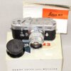 Leica M3 Single Stroke chrome camera RARE Set, Like New Condition Sold with Leica 50/2 Rigid Summicron chrome lens in original Leica camera box,manual, warranty cards,hood,caps LN / Call or email for price.