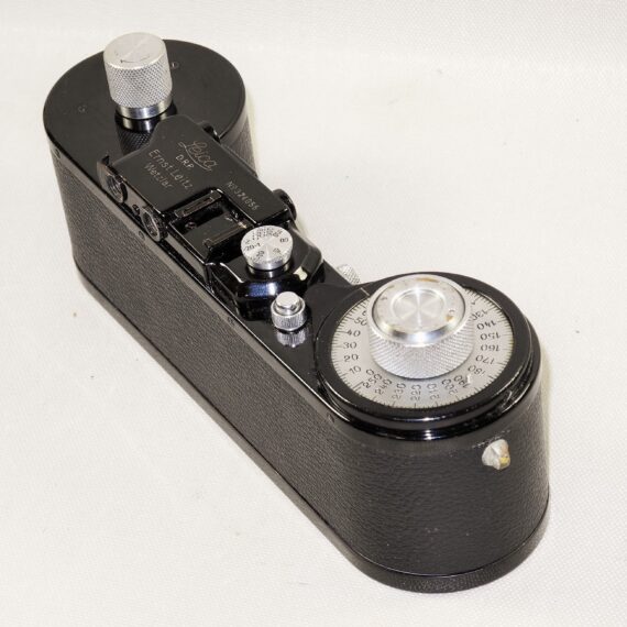 Leica 250 GG Reporter Rare Camera (Circa 1939) with Leica 50/2 Summar (1938) lens & with 2 original film cassettes Ex++/Mint- SOLD