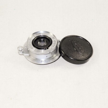 Leica 35/3,5 Elmar (1941) chrome SM  lens  Ex++
