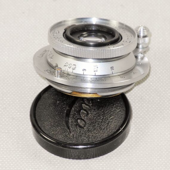 Leica 35/3,5 Elmar (1941) chrome SM  lens  Ex++