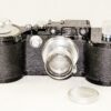 Leica 250 GG Reporter Rare Camera (Circa 1939) with Leica 50/2 Summar (1938) lens & with 2 original film cassettes Ex++/Mint- SOLD