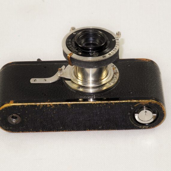 Leica B Compur Rim set black (1928) Rare camera with original case & Leica black Rangefinder Ex+ / SOLD