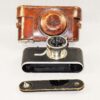 Leica B Compur Rim set black (1928) Rare camera with original case & Leica black Rangefinder Ex+ / SOLD