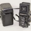 Kalimar Reflex 2 1/4 x 2 1/4 TLR camera with 75mm lens and case Mint-