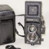 Kalimar Reflex 2 1/4 x 2 1/4 TLR camera with 75mm lens and case Mint-