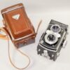 Yashica-Mat TLR camera W/80mm lens and original case Ex++