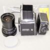 Hasselblad 500 CM chrome camera With Hasselblad 50mm lens, A12 Magazine Mint- / SOLD