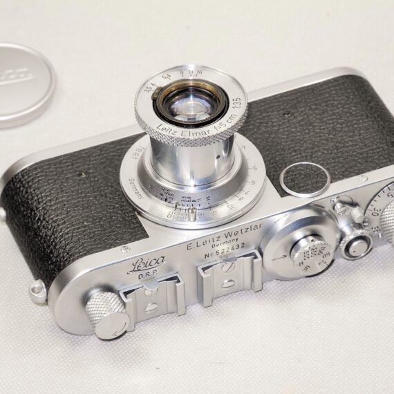 Leica IC camera (1950-51) with Leica 50/3,5 Elmar SM lens Mint-/ Free shipping (USA)