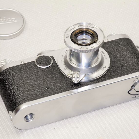 Leica IC camera (1950-51) with Leica 50/3,5 Elmar SM lens Mint-/ Free shipping (USA)