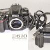Nikon D610 24.3MP FX Digital SLR Camera Sold with original box, manual & Extra battery / Free shipping (USA)