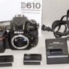 Nikon D610 24.3MP FX Digital SLR Camera Sold with original box, manual & Extra battery / Free shipping (USA)