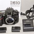 Nikon D610 24.3MP FX Digital SLR Camera Sold with original box, manual & Extra battery / Free shipping (USA)