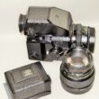 Bronica ETR SI camera with AE finder,75mm,150mm,2x film backs in boxes Ex++Mint- / Nice working set / free shipping