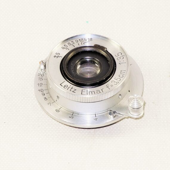Leica 35/3,5 Elmar (1941) chrome SM  lens  Ex++