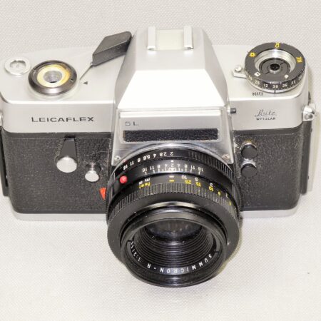 Leicaflex SL Dummy camera with Leica 50/2 Summicron R dummy lens Mint-