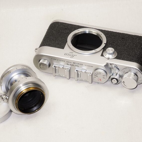 Leica IG camera (1958) with Leica 50mm F/2.8 Elmar SM lens Mint- / Free Shipping