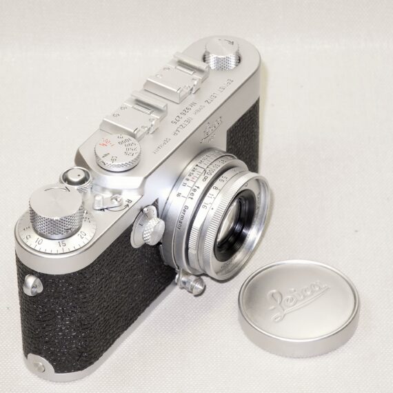 Leica IG camera (1958) with Leica 50mm F/2.8 Elmar SM lens Mint- / Free Shipping