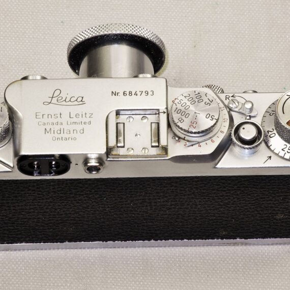 Leica IIIF RD ST MIDLAND Ontario RARE set Sold with Leica 50/3,5 collapsible Elmar Red Scale w/cap & Leica case Ex++ RARE set / Call