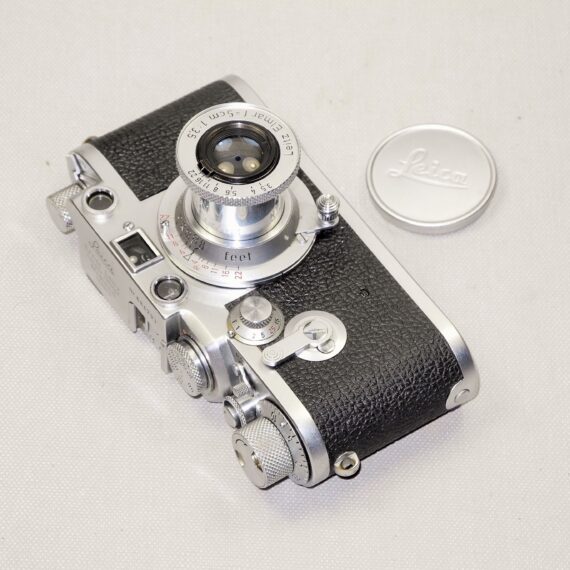 Leica IIIF RD ST MIDLAND Ontario RARE set Sold with Leica 50/3,5 collapsible Elmar Red Scale w/cap & Leica case Ex++ RARE set / Call