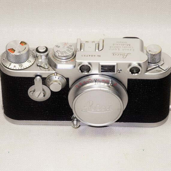 Leica IIIF RD ST MIDLAND Ontario RARE set Sold with Leica 50/3,5 collapsible Elmar Red Scale w/cap & Leica case Ex++ RARE set / Call
