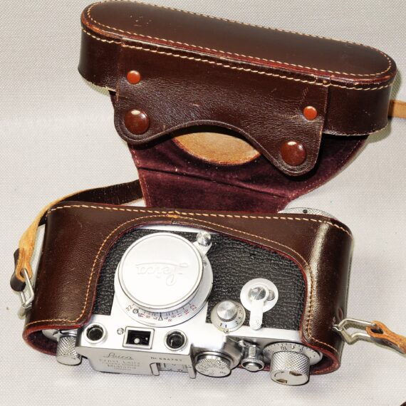 Leica IIIF RD ST MIDLAND Ontario RARE set Sold with Leica 50/3,5 collapsible Elmar Red Scale w/cap & Leica case Ex++ RARE set / Call