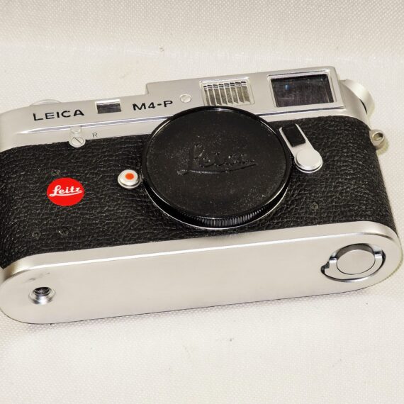 Leica M4-P Chrome camera (1984) Sold with warranty cards, manual, box, cap Cat#10416 Mint/- Rare camera / Free shipping (USA)