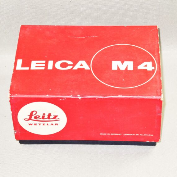 Leica M4 Black Paint Rare camera (1970) with original box in Exceptional Mint/LN- Condition /SOLD