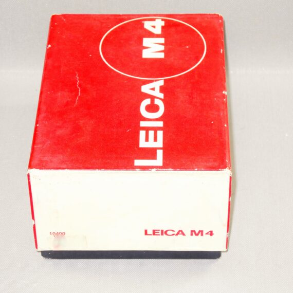 Leica M4 Black Paint Rare camera (1970) with original box in Exceptional Mint/LN- Condition /SOLD