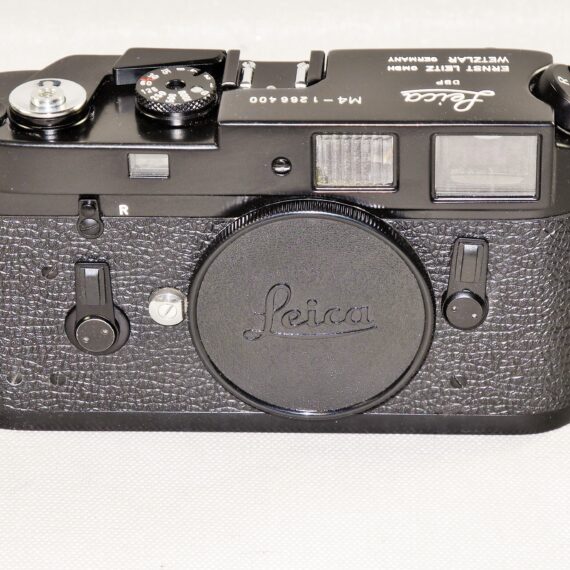 Leica M4 Black Paint Rare camera (1970) with original box in Exceptional Mint/LN- Condition /SOLD