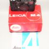Leica M4 Black Paint Rare camera (1970) with original box in Exceptional Mint/LN- Condition /SOLD