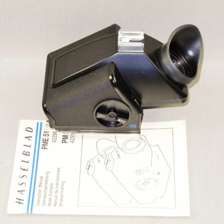Hasselblad PME-51 metered 45-degree prism finder with manual Mint- / Free shipping