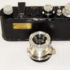 Leica I model C Non-Standard (1930) black nickel camera W/ "Max Myer" plate on back Sold W/Leica 50mm Elmar Nickel lens Ex+/++ / SOLD