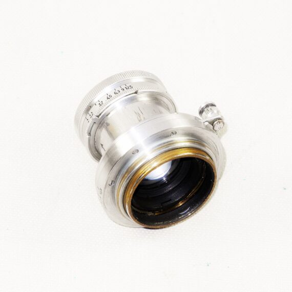 ​Leica 50/2 Summar (1938) chrome lens Ex+/++