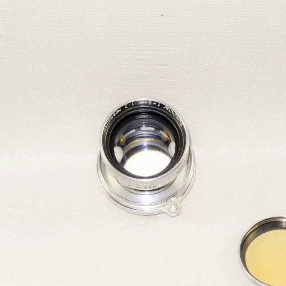 Leica 50/2 Summitar chrome lens (1959) Ex++