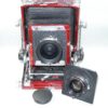 Tachihara 4x5 Field Cherry w/ Chrome Trim camera Sold with 2 Lenses 90mm & 150mm, beautiful Mint- set / SOLD