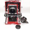 Tachihara 4x5 Field Cherry w/ Chrome Trim camera Sold with 2 Lenses 90mm & 150mm, beautiful Mint- set / SOLD