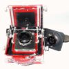 Tachihara 4x5 Field Cherry w/ Chrome Trim camera Sold with 2 Lenses 90mm & 150mm, beautiful Mint- set / SOLD