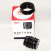 Leica 50mm f/1.2 Noctilux Original RARE lens Circa 1972, Sold W/Leica metal hood and box Ex+ / RARE / FREE Shipping .