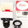 Leica 50mm f/1.2 Noctilux Original RARE lens Circa 1972, Sold W/Leica metal hood and box Ex+ / RARE / FREE Shipping .
