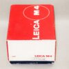 Leica M4 chrome camera (1968-69) with Leica box, instruction manual, body cap Mint/Like new condition! SOLD