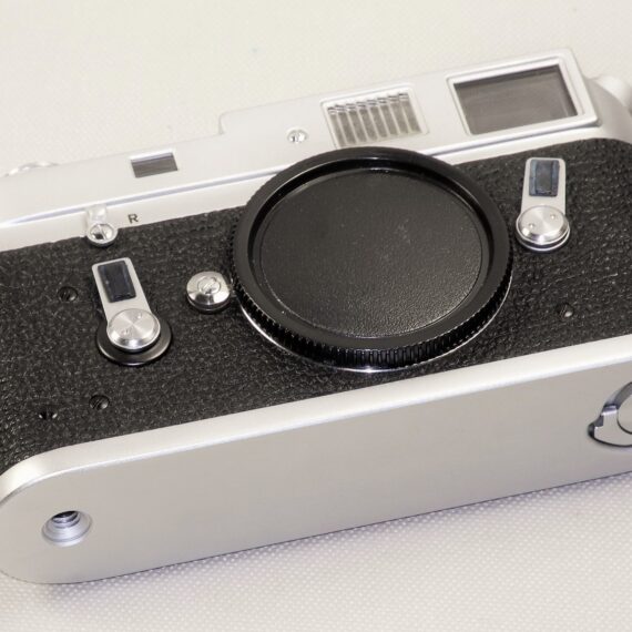 Leica M4 chrome camera (1968-69) with Leica box, instruction manual, body cap Mint/Like new condition! SOLD