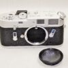 Leica M4 chrome camera (1968-69) with Leica box, instruction manual, body cap Mint/Like new condition! SOLD